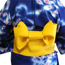 帯の結び方　文庫結び写真