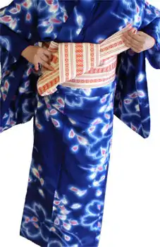 帯の結び方　貝の口結び　参考写真